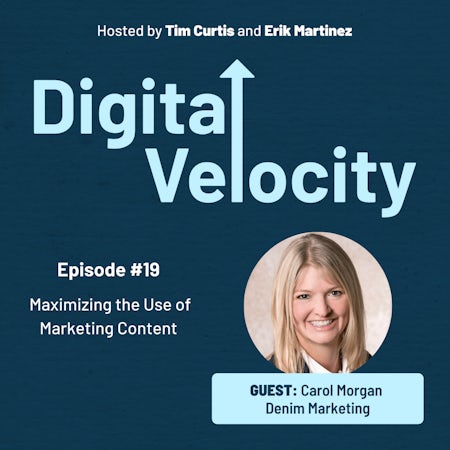 Maximizing the Use of Marketing Content - Carol Morgan